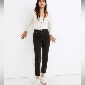 Madewell Classic Straight Lunar Wash